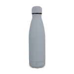 Gourde isotherme en acier inoxydable recyclé, toucher doux, 500 ml couleur gris