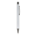 Stylo en aluminium au toucher doux, corps fin et encre noire cinquième vue