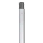 Stylo en aluminium au toucher doux, corps fin et encre noire sixième vue