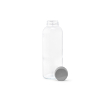 Gourde en verre fabriquée en Europe avec bouchon anti-fuite 500 ml couleur transparent deuxième vue