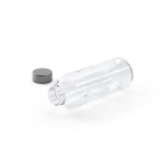 Gourde en verre fabriquée en Europe avec bouchon anti-fuite 500 ml couleur transparent troisième vue
