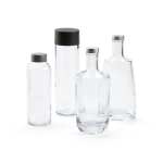 Gourde en verre fabriquée en Europe avec bouchon anti-fuite 500 ml