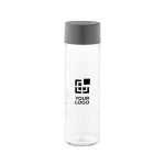 Gourde en verre fabriquée en Europe avec bouchon anti-fuite 800ml vue principale