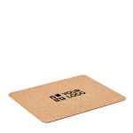 Tapis de bureau rectangulaire en liège fabriqué en Europe vue principale