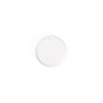 Localisateur en plastique recyclé compatible avec Apple et Android couleur blanc deuxième vue frontale