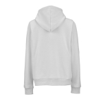Sweat à capuche femme en coton biologique 300 g/m² Bondi couleur gris clair vue arrière