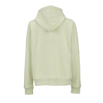Sweat à capuche femme en coton biologique 300 g/m² Bondi couleur vert pastel vue arrière