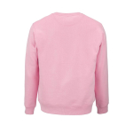 Sweat-shirt unisexe en coton bio, molleton brossé 300 g/m², Waikiki couleur rose vue arrière