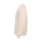 Sweat-shirt unisexe en coton bio, molleton brossé 300 g/m², Waikiki couleur beige troisième vue