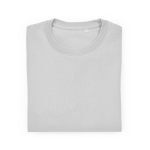 Sweat-shirt unisexe en coton bio, molleton brossé 300 g/m², Waikiki couleur gris clair deuxième vue frontale