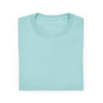 Sweat-shirt unisexe en coton bio, molleton brossé 300 g/m², Waikiki couleur vert clair deuxième vue frontale