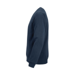 Sweat-shirt unisexe en coton bio, molleton brossé 300 g/m², Waikiki couleur bleu marine troisième vue