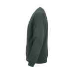 Sweat-shirt unisexe en coton bio, molleton brossé 300 g/m², Waikiki couleur vert foncé troisième vue