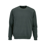 Sweat-shirt unisexe en coton bio, molleton brossé 300 g/m², Waikiki couleur vert foncé vue frontale