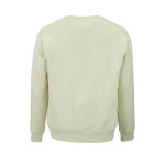 Sweat-shirt unisexe en coton bio, molleton brossé 300 g/m², Waikiki couleur vert pastel vue arrière