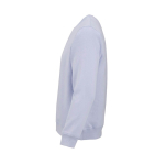 Sweat-shirt unisexe en coton bio, molleton brossé 300 g/m², Waikiki couleur bleu pastel troisième vue