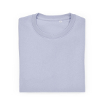 Sweat-shirt unisexe en coton bio, molleton brossé 300 g/m², Waikiki couleur bleu pastel deuxième vue frontale