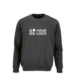 Sweat-shirt unisexe en coton bio, molleton brossé 300 g/m², Waikiki vue principale