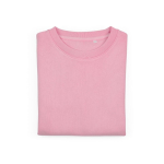 Sweat-shirt femme en coton biologique col rond 300 g/m² Waikiki couleur rose deuxième vue frontale