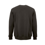 Sweat-shirt unisexe en coton biologique à col rond 340 g/m² Nazaré couleur lilas vue arrière