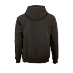 Sweat à capuche unisexe en coton biologique 340g/m² Tulum couleur lilas vue arrière