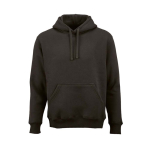 Sweat à capuche unisexe en coton biologique 340g/m² Tulum couleur lilas vue frontale