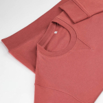 Sweat-shirt unisexe en coton bio avec molleton français 300 g/m² Capri couleur menthe forte vue détaillée