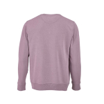 Sweat-shirt unisexe en coton bio avec molleton français 300 g/m² Capri couleur lilas vue arrière