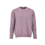 Sweat-shirt unisexe en coton bio avec molleton français 300 g/m² Capri couleur lilas vue frontale