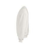 Sweat en coton biologique unisexe oversize 340 g/m² Whitehaven couleur blanc troisième vue