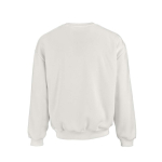 Sweat en coton biologique unisexe oversize 340 g/m² Whitehaven couleur blanc vue arrière