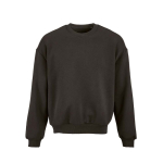 Sweat en coton biologique unisexe oversize 340 g/m² Whitehaven couleur lilas vue frontale