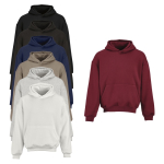 Sweat unisexe oversize 340 g/m² en coton et polyester recyclé Ericeira