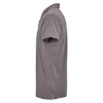 Polo unisexe en coton biologique à manches courtes 160 g/m² Ipanema couleur gris troisième vue