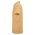 Polo unisexe en coton biologique à manches courtes 160 g/m² Ipanema couleur jaune troisième vue