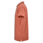 Polo unisexe en coton biologique à manches courtes 160 g/m² Ipanema couleur orange troisième vue