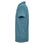 Polo unisexe en coton biologique à manches courtes 160 g/m² Ipanema couleur bleu pétrole troisième vue