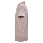 Polo unisexe en coton biologique à manches courtes 160 g/m² Ipanema couleur gris taupe troisième vue