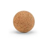 Balle en liège compact pour soulager les points de tension musculaire couleur naturel