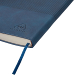 Carnet A5 en PU recyclé avec couverture en velours, pages lignées septième vue