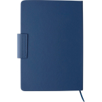 Set carnet A5 en cuir synthétique avec stylo et feuilles lignées troisième vue