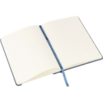 Carnet A5 en similicuir avec fermeture élastique, pages quadrillées onzième vue