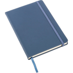 Carnet A5 en similicuir avec fermeture élastique, pages quadrillées