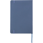 Carnet A5 en similicuir avec fermeture élastique, pages quadrillées cinquième vue