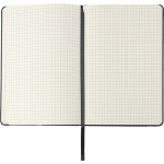 Carnet A5 en similicuir avec fermeture élastique, pages quadrillées huitième vue