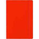 Carnet en carton A5 avec fermeture élastique et pages lignées troisième vue