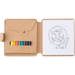 Kit de coloriage avec crayons de couleur et dessins pour enfants troisième vue