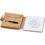 Kit de coloriage avec crayons de couleur et dessins pour enfants cinquième vue
