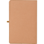 Carnet A5 en kraft lavé à couverture souple, pages lignées deuxième vue