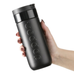 Gobelet isotherme en inox avec mécanisme anti-goutte Dopper 400 ml couleur noir sixième vue